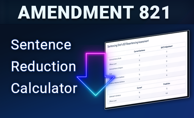 amendment 821 calculator